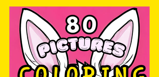 E-book - 80 Pictures Children Coloring Book