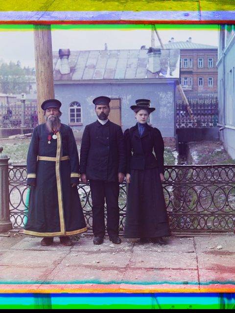 three-generations-ap-kalganov-with-son-and-granddaughter-the-last-two-work-in-the-shops-of-the-zlatoust-plant-loc_9628198041_o